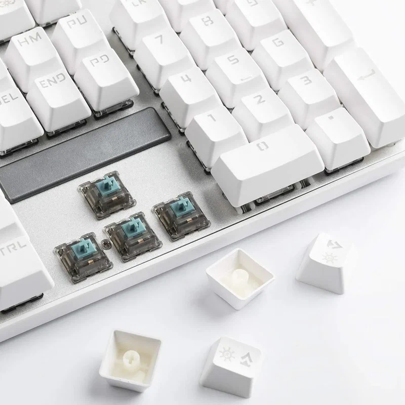 Mechanical Keyboard Switches and Key caps.